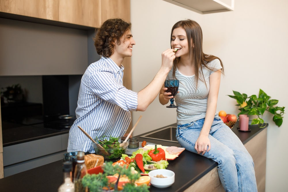 soirée romantisme à la maison