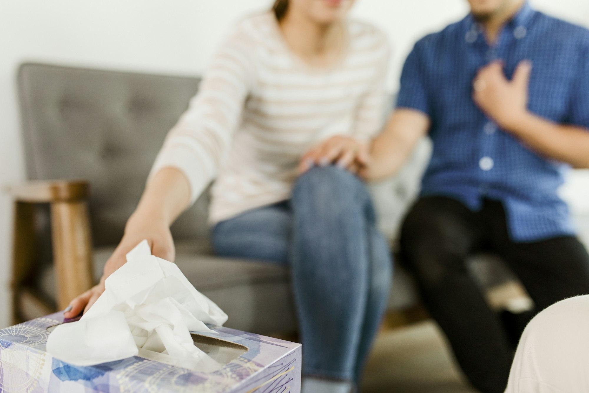 Couple in therapy